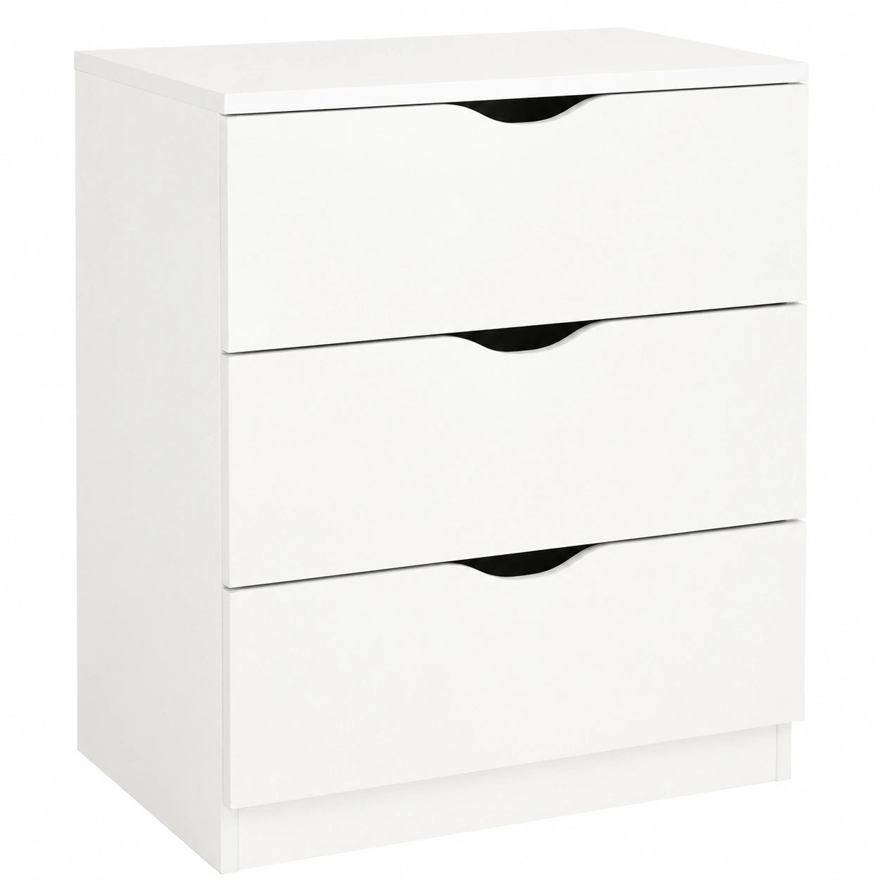 Cassettiera in Legno Stilizzata 60 x 42 x 78 cm con Stampa UV, Mobiletto Multifunzione Scandinavo per Cameretta e Asilo