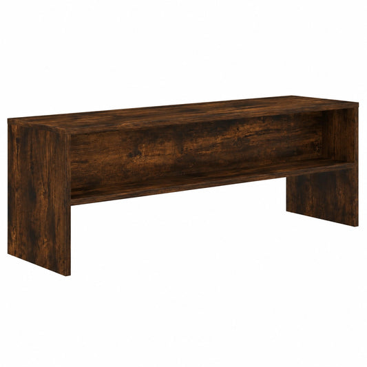 Mobile TV in Rovere Fumo 120x40x40 cm, Porta TV Multifunzione