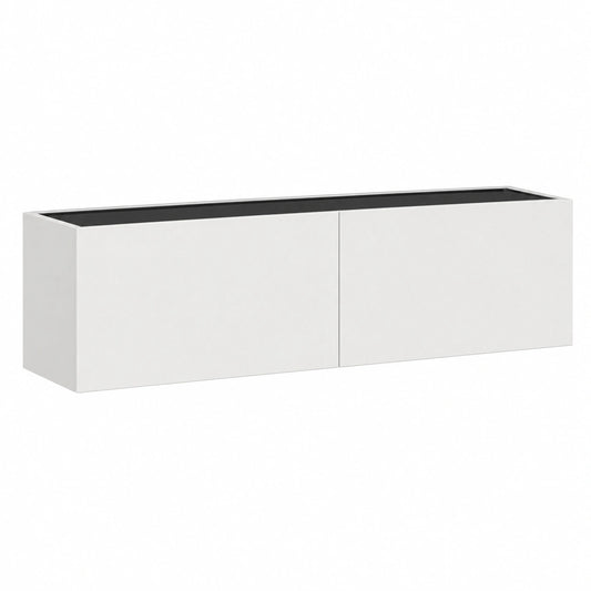 Mobile TV in legno bianco stile nordico per soggiorno e camera da letto, 120x30x30 cm