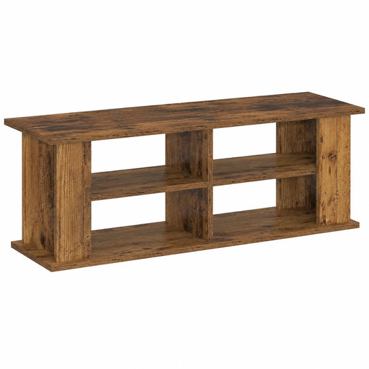 Mobile TV antico in legno con vani, 96x35x33,5 cm, stile nordico moderno e durevole