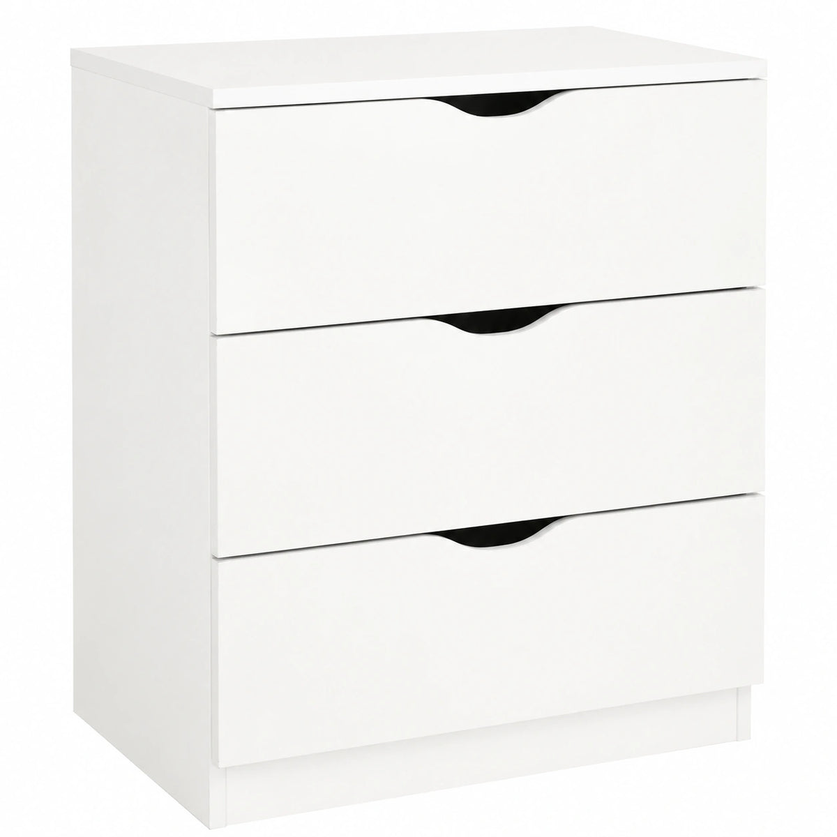 Cassettiera in Legno Stilizzata 60 x 42 x 78 cm con Stampa UV, Mobiletto Multifunzione Scandinavo per Cameretta e Asilo